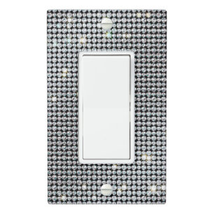 Diamond Wall Plates, brilliant home decor, crystal Light Switch Cover