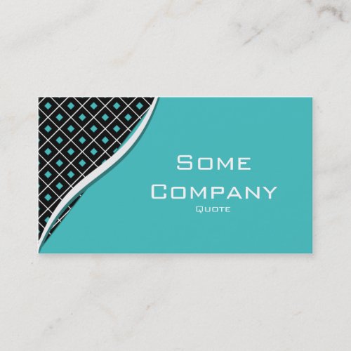 Diamond Waves (Ocean) Business Card Template