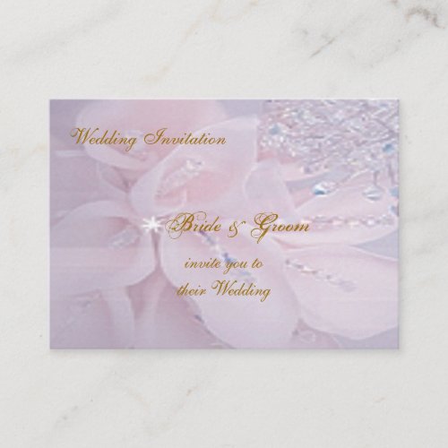 Diamond Wedding Invitation