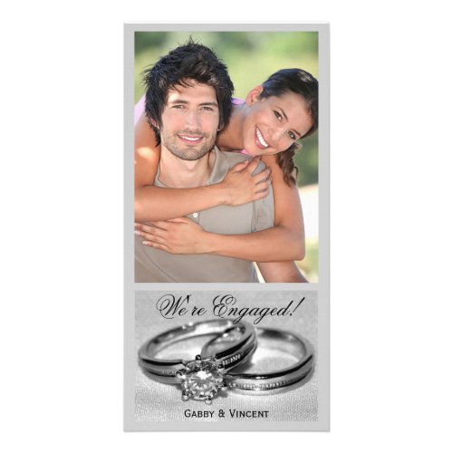 Diamond Wedding Ring Set Card