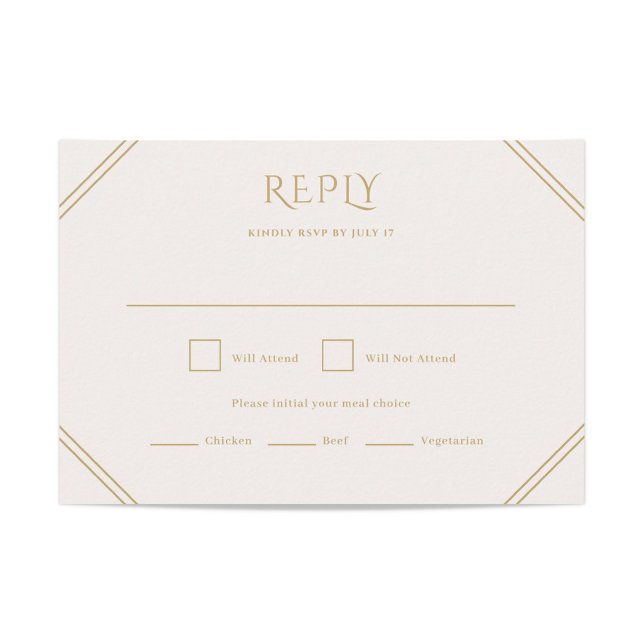 Diamond Wedding RSVP Card (Creator Uploaded)
