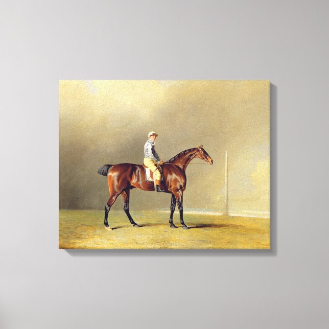 Diamond, with Dennis Fitzpatrick Up, 1799 (oil on Canvas Print (Front)