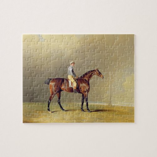 Diamond with Dennis Fitzpatrick Up 1799 oil on Jigsaw Puzzle