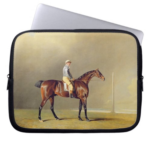 Diamond with Dennis Fitzpatrick Up 1799 oil on Laptop Sleeve
