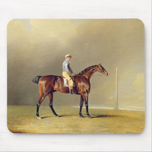 Diamond with Dennis Fitzpatrick Up 1799 oil on Mouse Pad