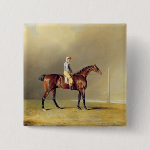 Diamond, with Dennis Fitzpatrick Up, 1799 (oil on Pinback Button