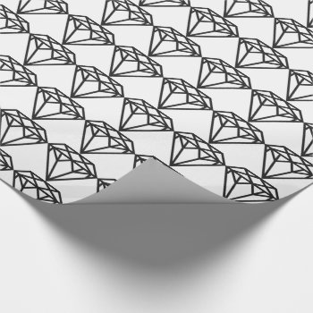 Diamond Wrapping Paper by byDania at Zazzle