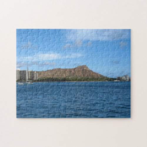 Diamondhead Oahu Hawaii Jigsaw Puzzle