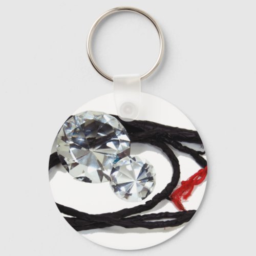 DiamondRough0331091 Keychain