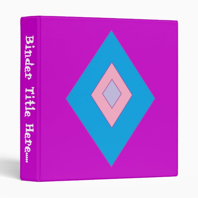 Diamonds 1" binder (Front/Spine)