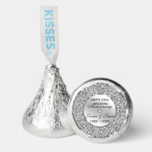 Diamonds 25th Wedding Anniversary Hershey®'s Kisses®
