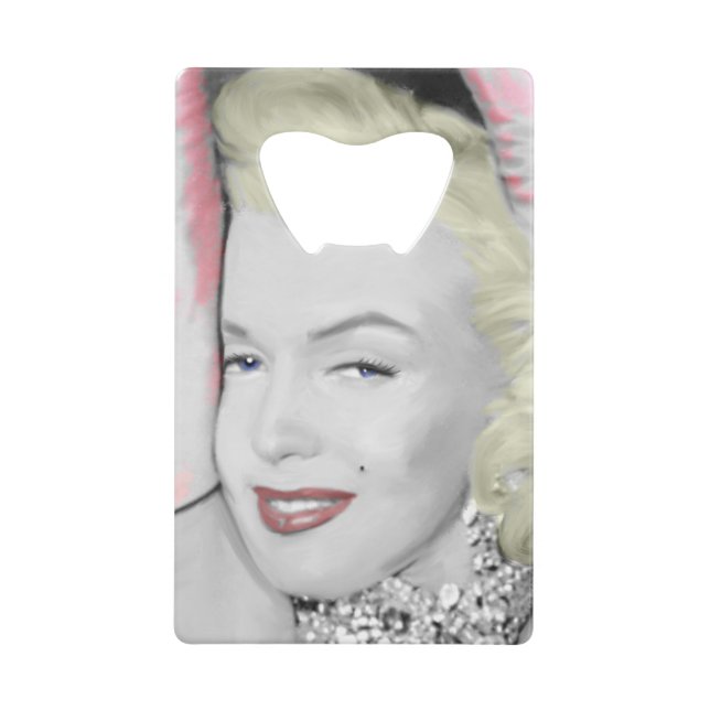 Diamonds 2 credit card bottle opener (Front)