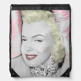 Diamonds 2 drawstring bag