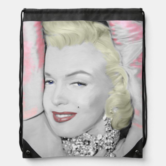 Diamonds 2 drawstring bag (Front)