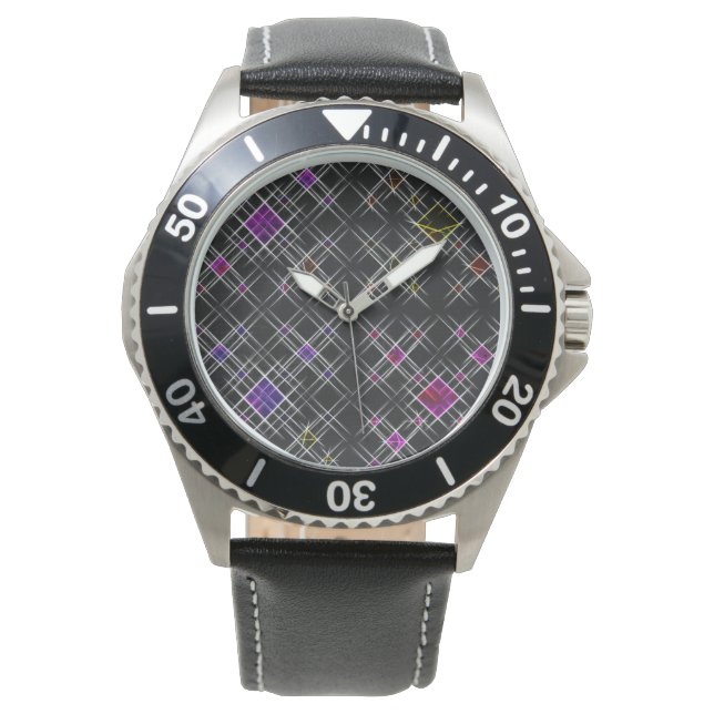 Diamonds and Crosses Watch (Front)