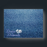 Diamonds and Denim Party, A6 Envelopes<br><div class="desc">Denim and Diamonds Party Supplies and Decorations. Additional Denim and Diamonds Party Decor items available at Metro-Event.com and Metro-events on Zazzle</div>