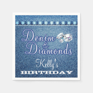 Denim Party Supplies Zazzle
