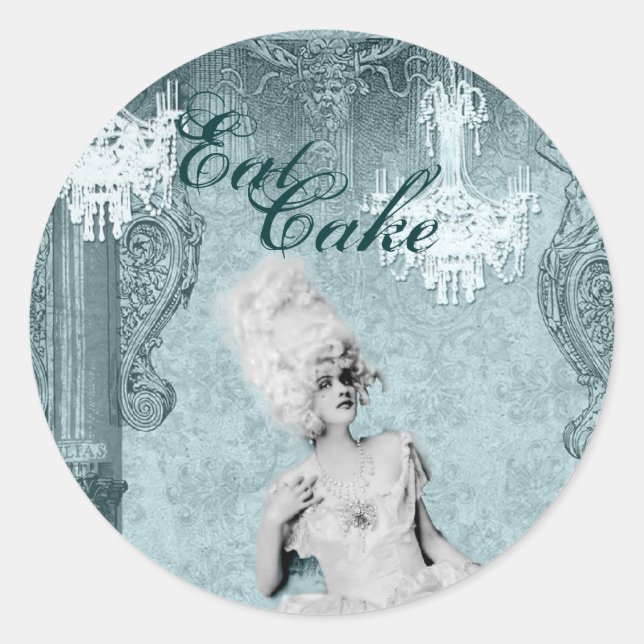Diamonds and Dust Eat Cake Seals or Stickers (Front)
