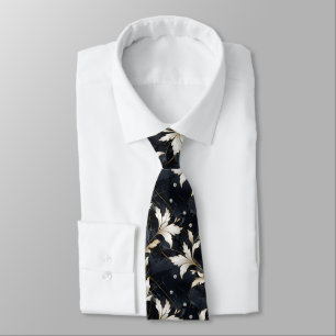 Diamonds and Flowers Neck Tie
