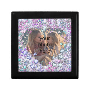 Diamonds and Gems Photo Frame Gift Box