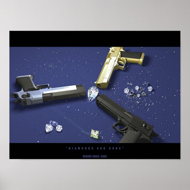 Diamonds and Guns Poster (Front)