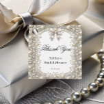 Diamonds and Pearls Bridal Shower Favor Tags<br><div class="desc">The Diamonds and Pearls Bridal Shower is a stunning embodiment of elegance and sophistication, designed to captivate and enchant. This exquisite item is a perfect choice for a bride-to-be who cherishes the classic beauty of timeless jewelry and desires to set a luxurious tone for her bridal shower. Click on the...</div>