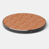Diamonds and Rust Mud Cloth Pattern Beautiful Wireless Charger (Front 2)