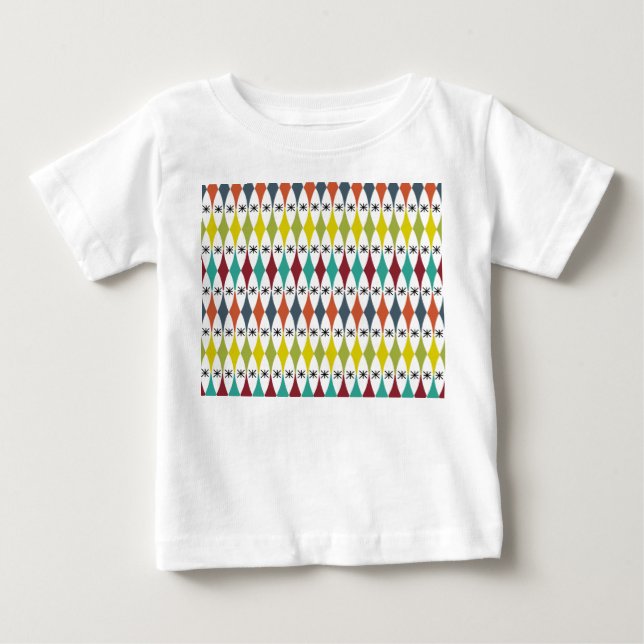 Diamonds and Starbursts  Baby T-Shirt (Front)