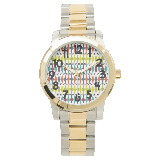 Diamonds and Starbursts  Watch (Front)