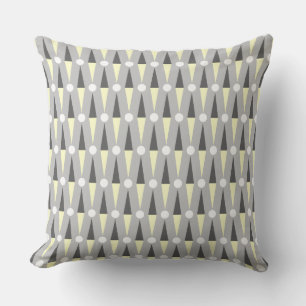 Diamonds & Balls Throw Pillow