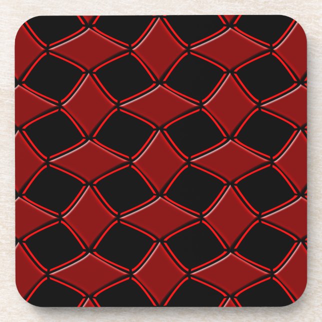 Diamonds Beverage Coaster (Front)