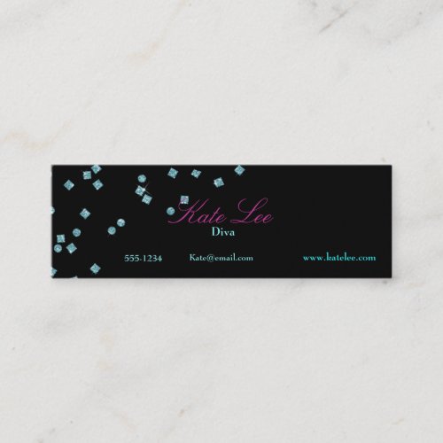 Diamonds business card