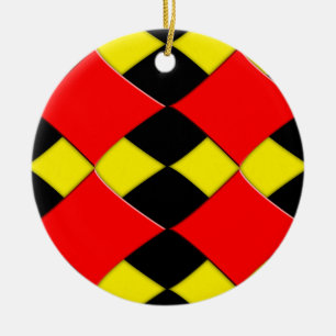 Diamonds Ceramic Ornament
