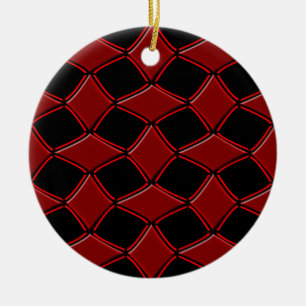 Diamonds Ceramic Ornament