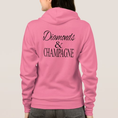 Diamonds  Champagne Hoodie