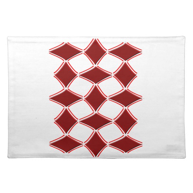 Diamonds Cloth Placemat (Front)