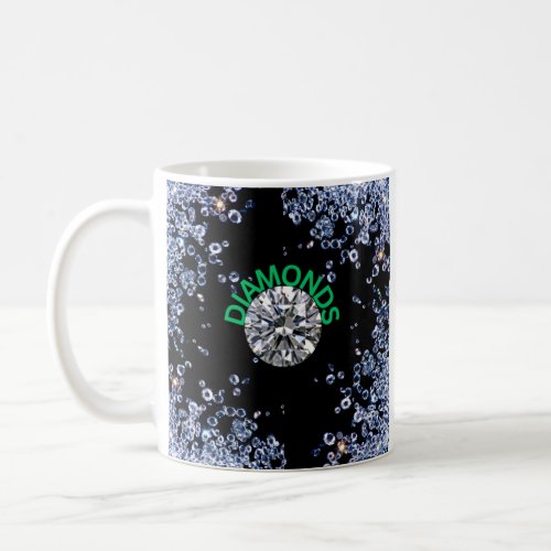 diamonds  coffee mug