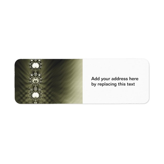 Diamonds Custom Return Address Label (Front)