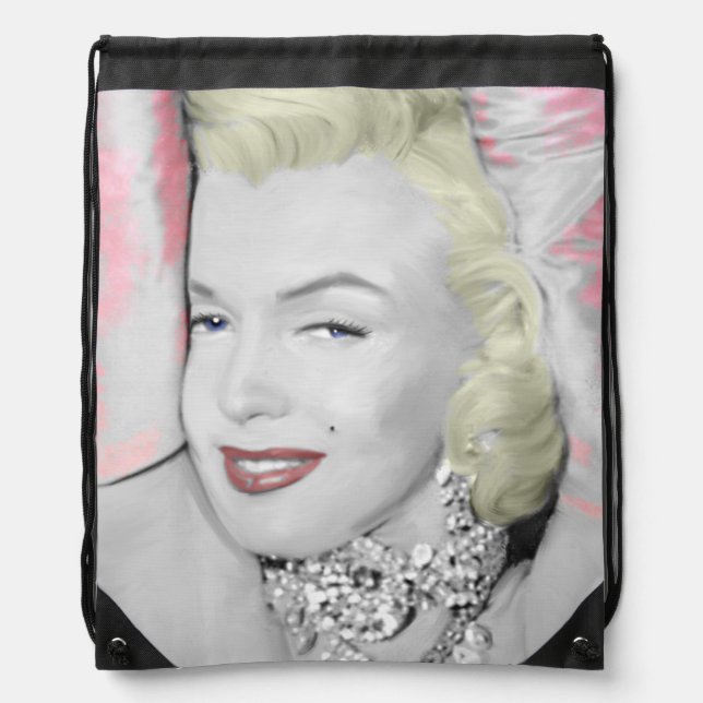 Diamonds Drawstring Bag (Front)