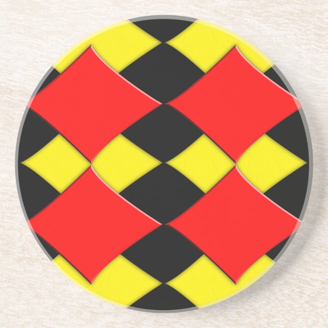 Diamonds Drink Coaster (Front)