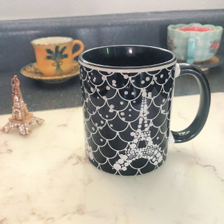 Diamonds Eiffel Tower Mug