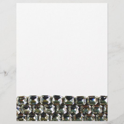 Diamonds, elegant vintage gemstones  (Front)