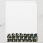 Diamonds, elegant vintage gemstones  (Front/Back)