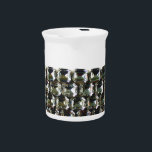Diamonds, elegant vintage gemstones  drink pitcher<br><div class="desc">romantic vintage elegant rhinestones</div>