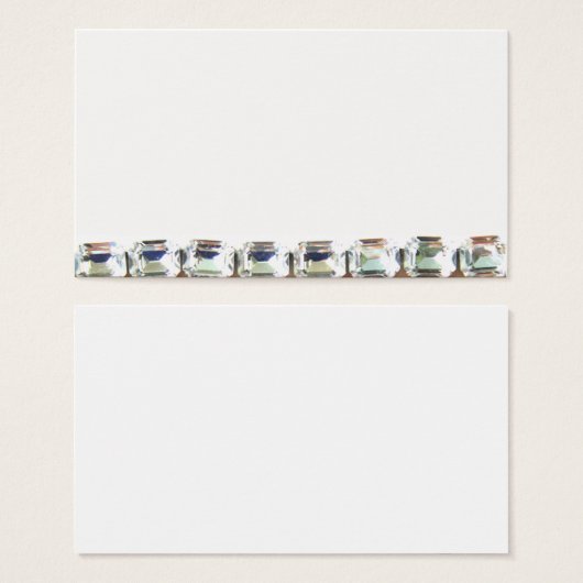 Diamonds gemstones rhinestones (Front & Back)