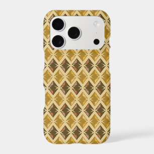 DIAMONDS Geometric Golden Gems iPhone 17 Pro Case