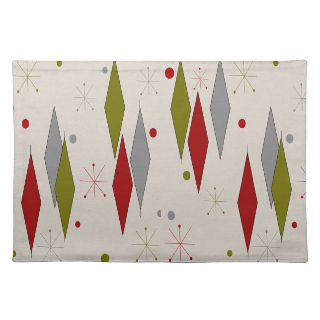 Diamonds Girls Best Friend Placemat (Front)