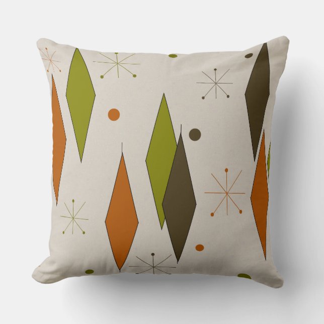 Diamonds Girls Best Friend Throw Pillow (Front)