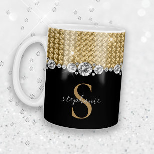 Custom Bling Coffee Mug