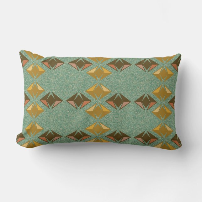 DIAMONDS golden 2 in 1 Lumbar Pillow (Front)